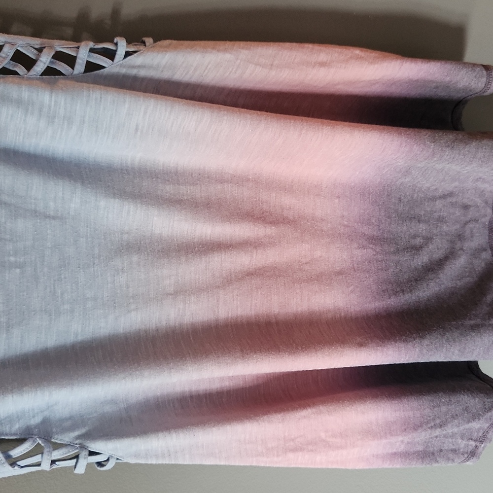 Mudd Plus Size Crewneck Tie Dye Tank Top - Picture 2 of 4